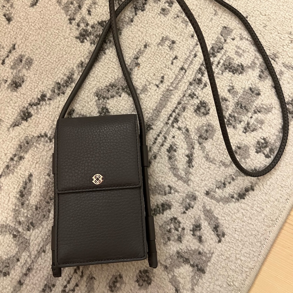 Dagne Dover Piper Phone Sling in Graphite